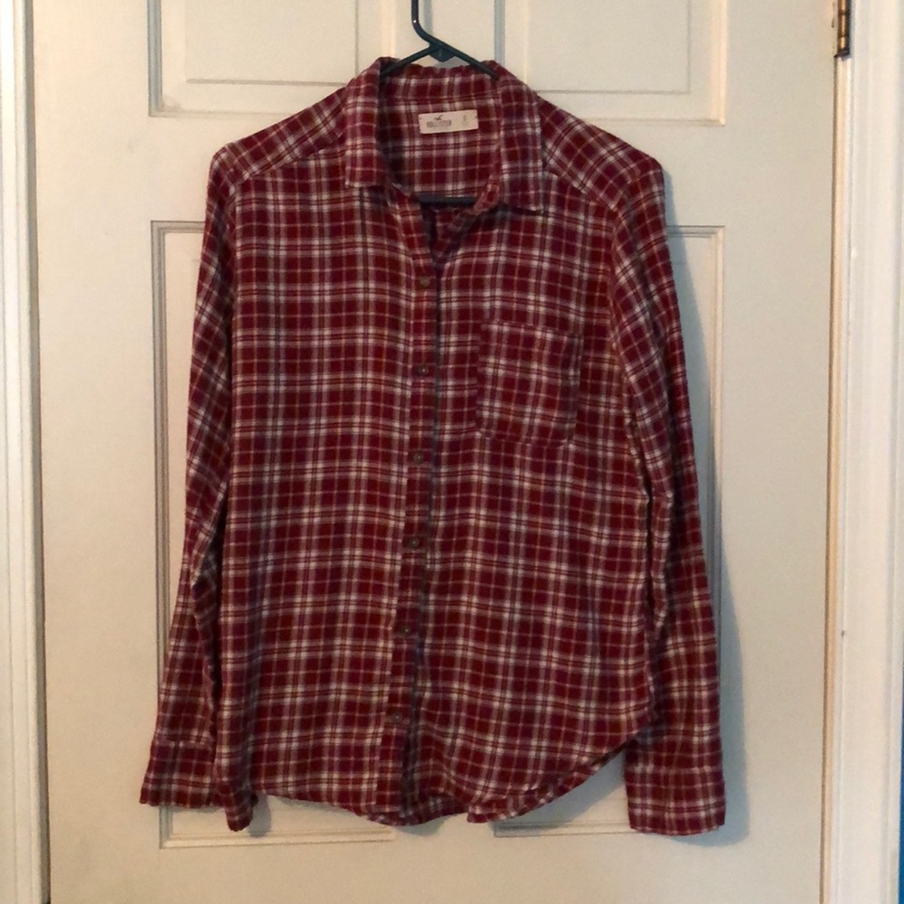 Maroon Flannel